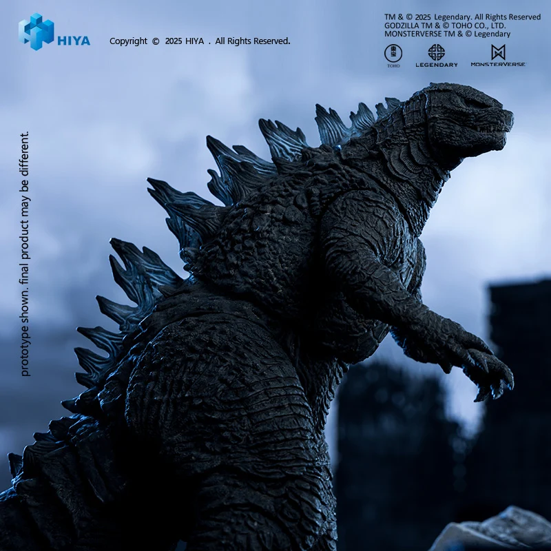 HIYA Exquisite Basic Series None Scale 7 Inch Godzilla 2014 Godzilla Translucent Ver. Action Figure - Image 6