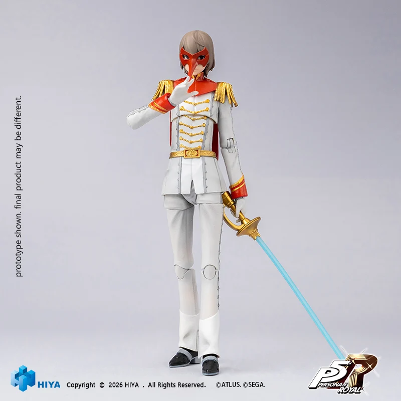 HIYA Exquisite Basic Series 1/12 Scale 6 Inch Persona 5 Royal Crow Action Figure - Image 5