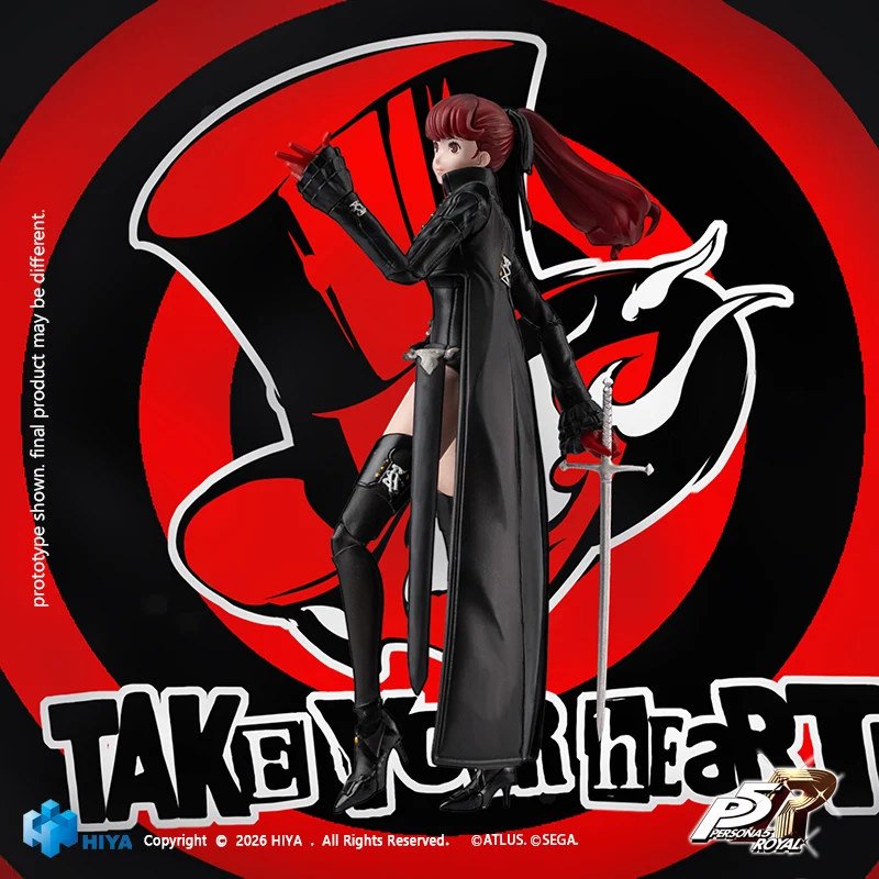 HIYA Exquisite Basic Series 1/12 Scale 6 Inch Persona 5 Royal Violet Action Figure - Image 3