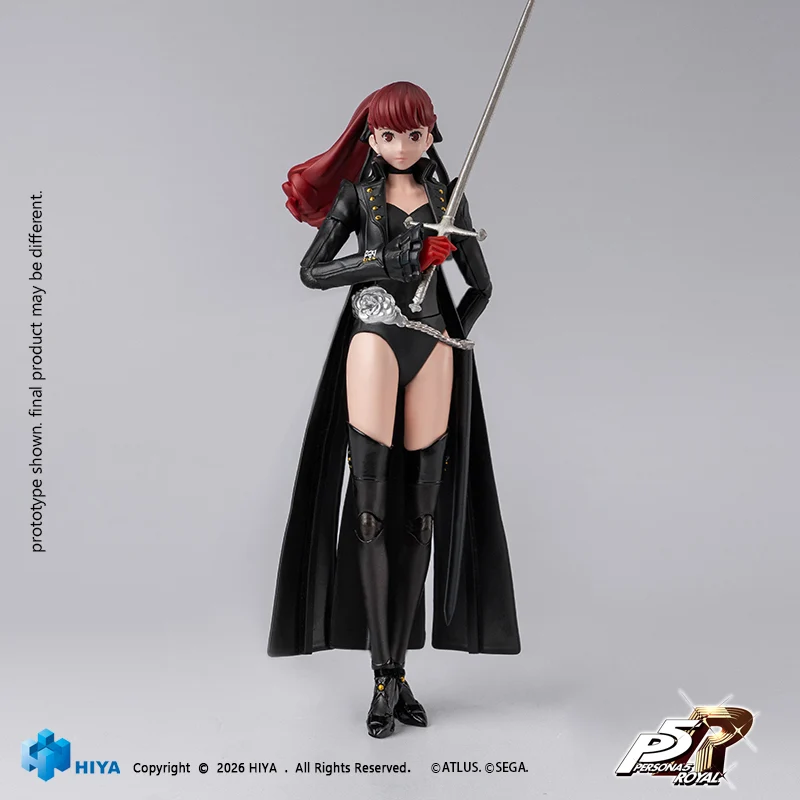 HIYA Exquisite Basic Series 1/12 Scale 6 Inch Persona 5 Royal Violet Action Figure - Image 4
