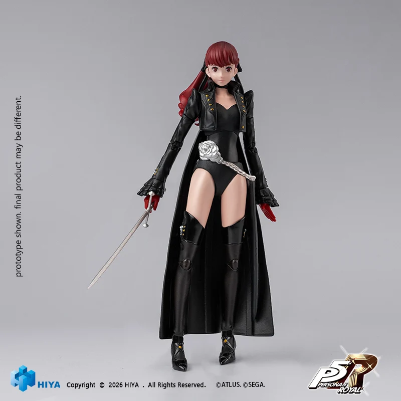 HIYA Exquisite Basic Series 1/12 Scale 6 Inch Persona 5 Royal Violet Action Figure - Image 5