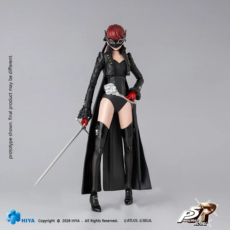 HIYA Exquisite Basic Series 1/12 Scale 6 Inch Persona 5 Royal Violet Action Figure - Image 6