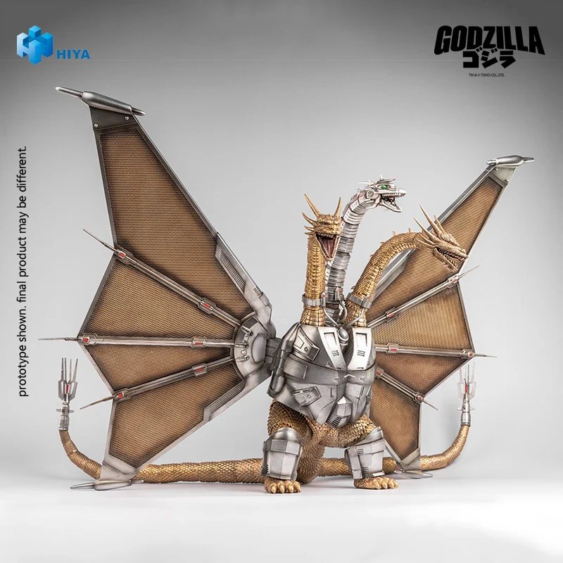 HIYA Exquisite Basic Series  None Scale 13 Inch Godzilla vs. King Ghidorah Mecha King Ghidorah Action Figure - Image 7