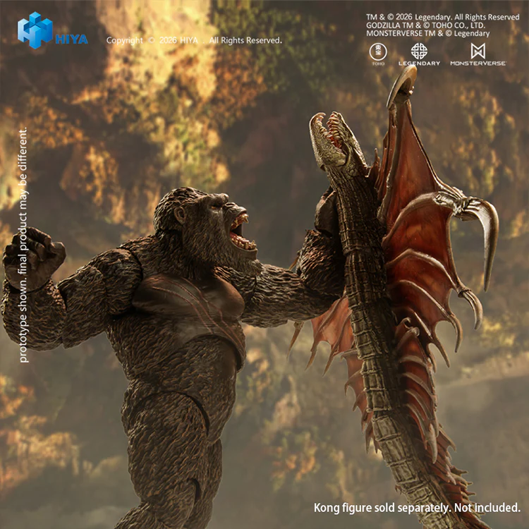 HIYA Exquisite Basic Series None Scale 21.5 Inch Godzilla vs Kong Warbat Action Figure - Image 3