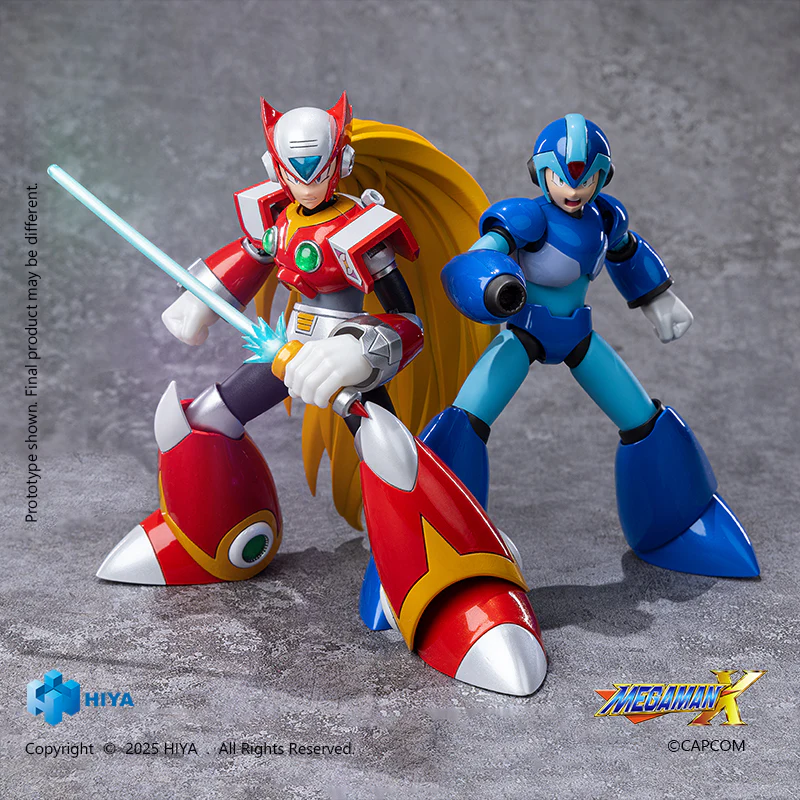 HIYA Exquisite Basic Series None Scale 5.7 Inch Mega Man X series Zero Action Figure - Image 7