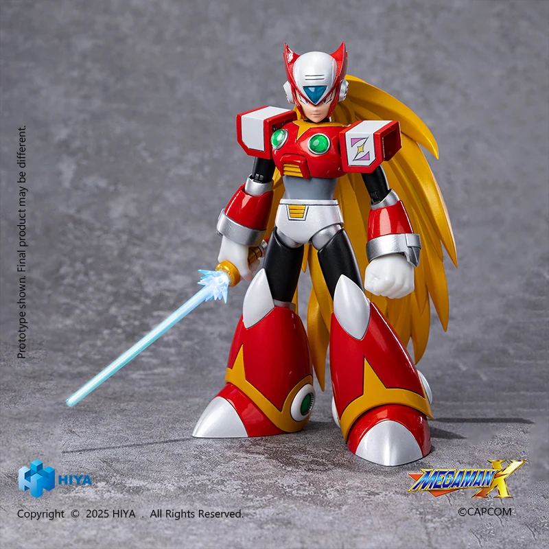 HIYA Exquisite Basic Series None Scale 5.7 Inch Mega Man X series Zero Action Figure - Image 9
