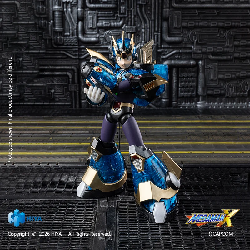 HIYA Exquisite Basic Series None Scale 6.1 Inch Mega Man X series X Ultimate Armor Version Action Figure - Image 6