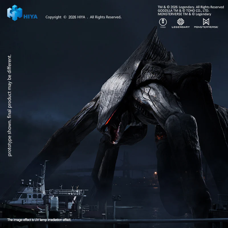 HIYA Exquisite Basic Series None Scale 6 Inch Godzilla 2014 Male & Female Muto Set Action Figure - Image 3