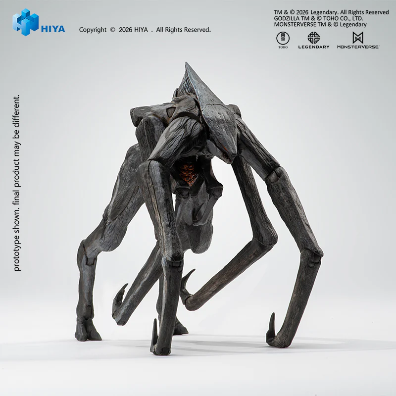 HIYA Exquisite Basic Series None Scale 6 Inch Godzilla 2014 Male & Female Muto Set Action Figure - Image 6