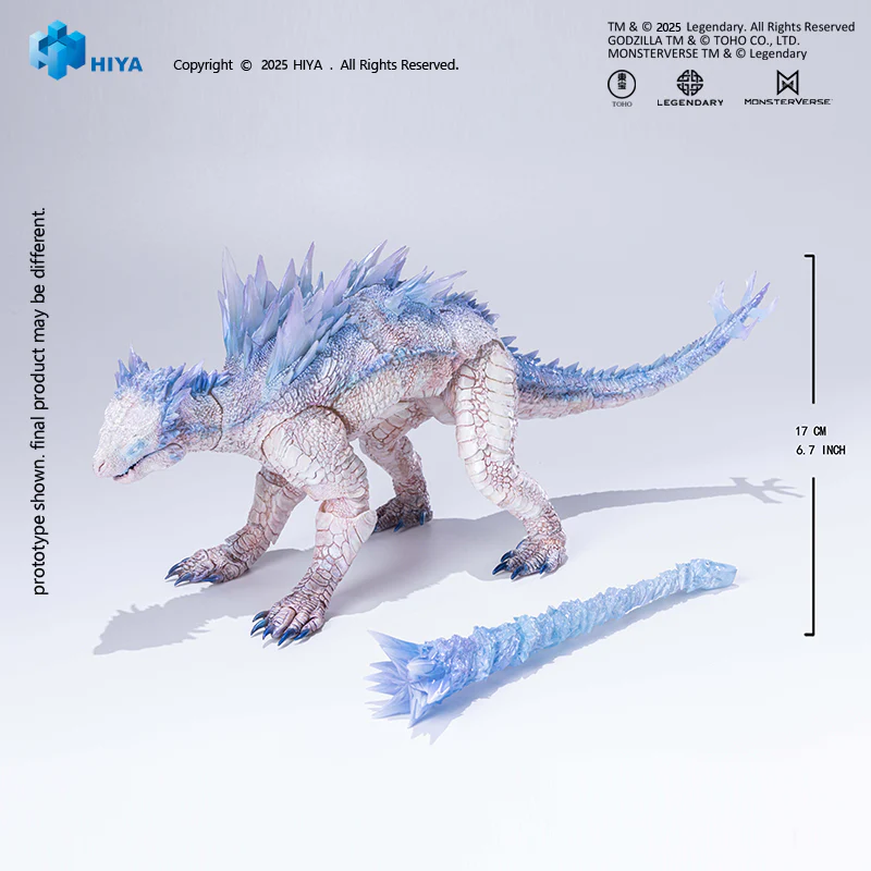 HIYA Exquisite Basic Series None Scale 6.7 Inch Godzilla x Kong Frost Bite Blast Shimo Action Figure - Image 10