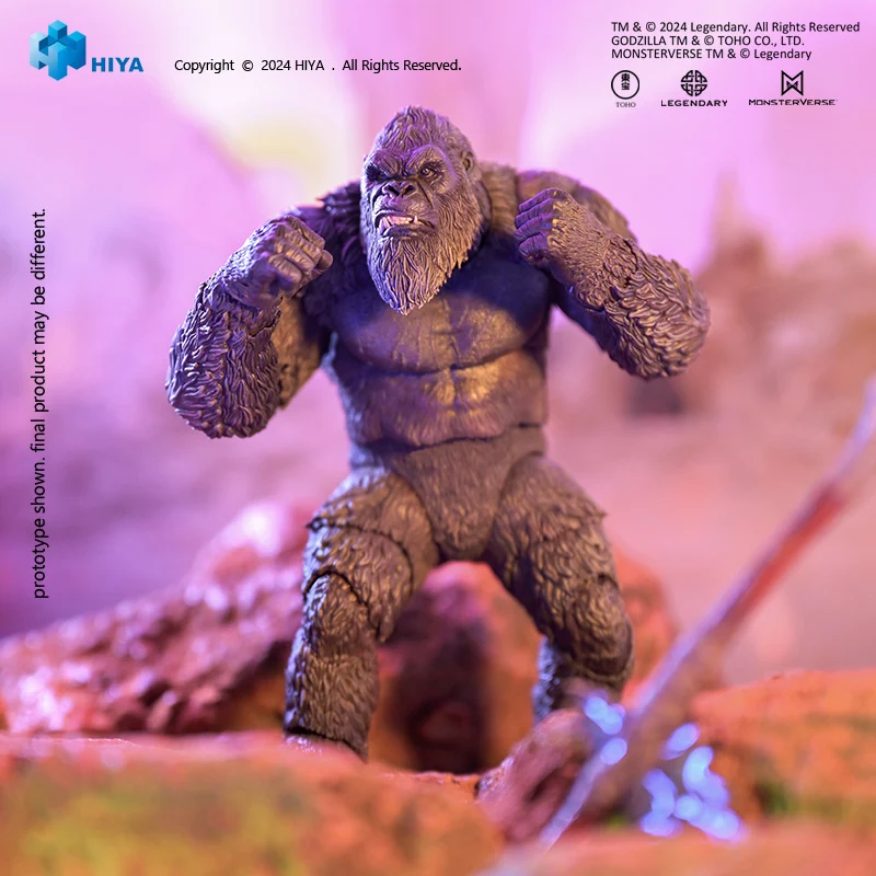HIYA Exquisite Basic Series None Scale 6 Inch Godzilla x Kong The New Empire Godzilla kong Action Figure - Image 4
