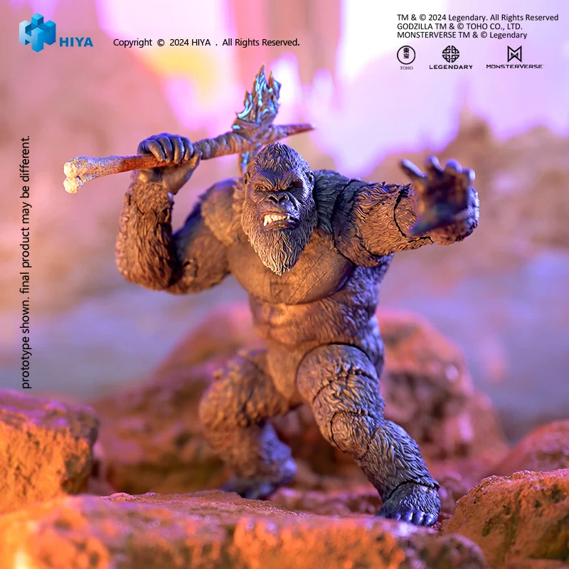 HIYA Exquisite Basic Series None Scale 6 Inch Godzilla x Kong The New Empire Godzilla kong Action Figure - Image 5