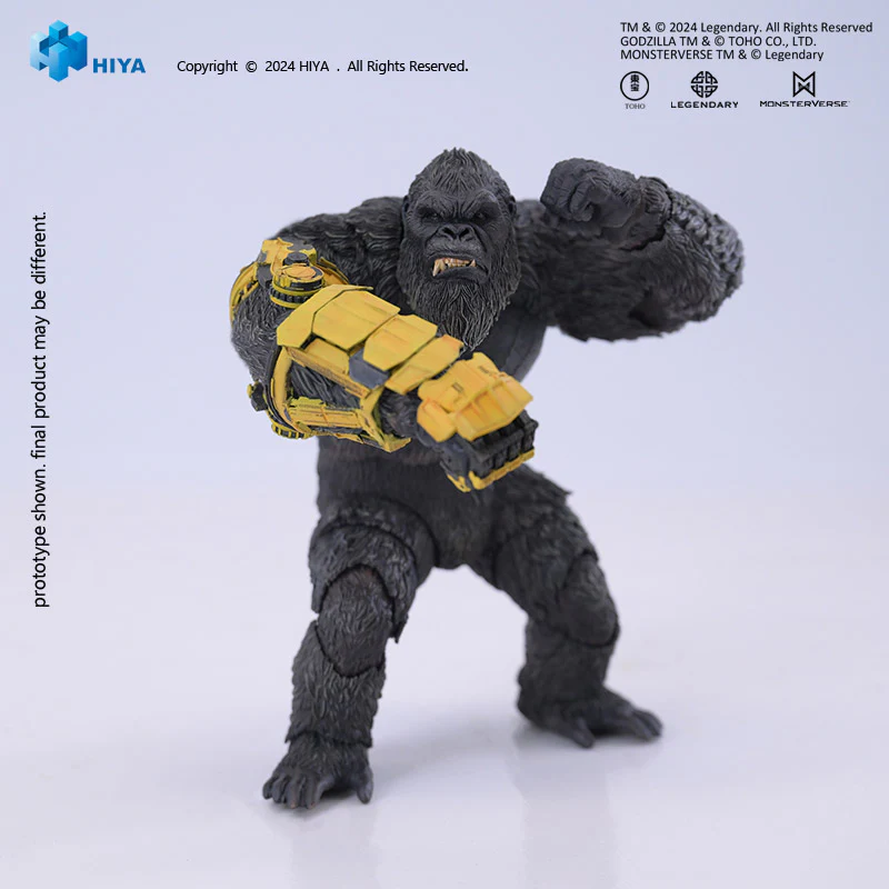 HIYA Exquisite Basic Series  None Scale 6 Inch Godzilla x Kong The New Empire Kong B.E.A.S.T. Glove Ver. Action Figure - Image 12