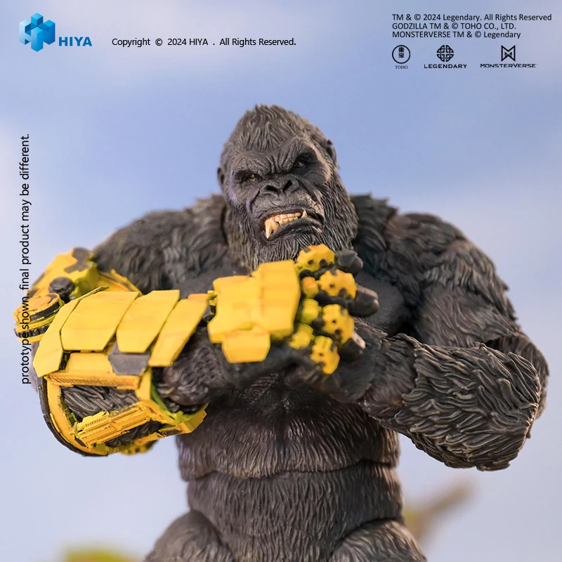 HIYA Exquisite Basic Series  None Scale 6 Inch Godzilla x Kong The New Empire Kong B.E.A.S.T. Glove Ver. Action Figure - Image 4