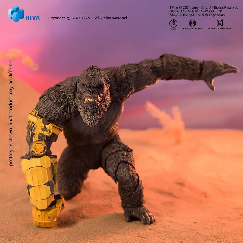 HIYA Exquisite Basic Series  None Scale 6 Inch Godzilla x Kong The New Empire Kong B.E.A.S.T. Glove Ver. Action Figure - Image 6