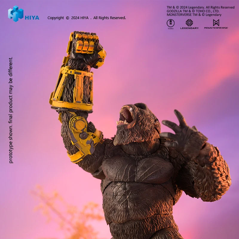 HIYA Exquisite Basic Series  None Scale 6 Inch Godzilla x Kong The New Empire Kong B.E.A.S.T. Glove Ver. Action Figure - Image 7