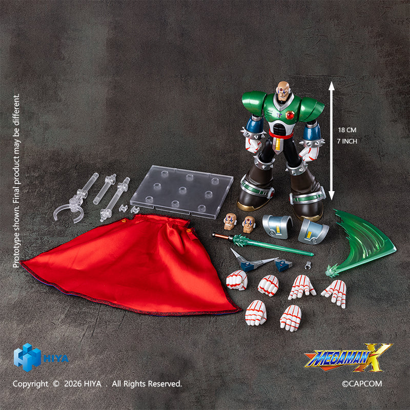 HIYA Exquisite Basic Series None Scale 7.1 Inch Mega Man X series Sigma Action Figure - Image 10