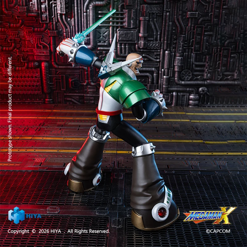 HIYA Exquisite Basic Series None Scale 7.1 Inch Mega Man X series Sigma Action Figure - Image 5