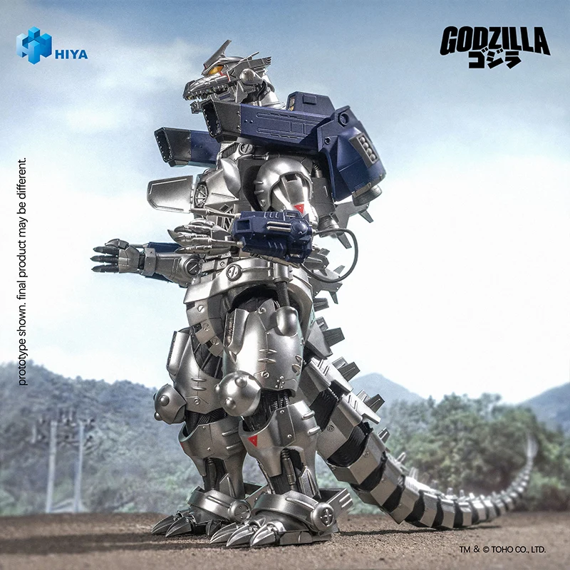 HIYA Exquisite Basic Series None Scale 7.7 Inch GODZILLA AGAINST MECHAGODZILLA Mechagodzilla MFS-3 Action Figure - Image 3