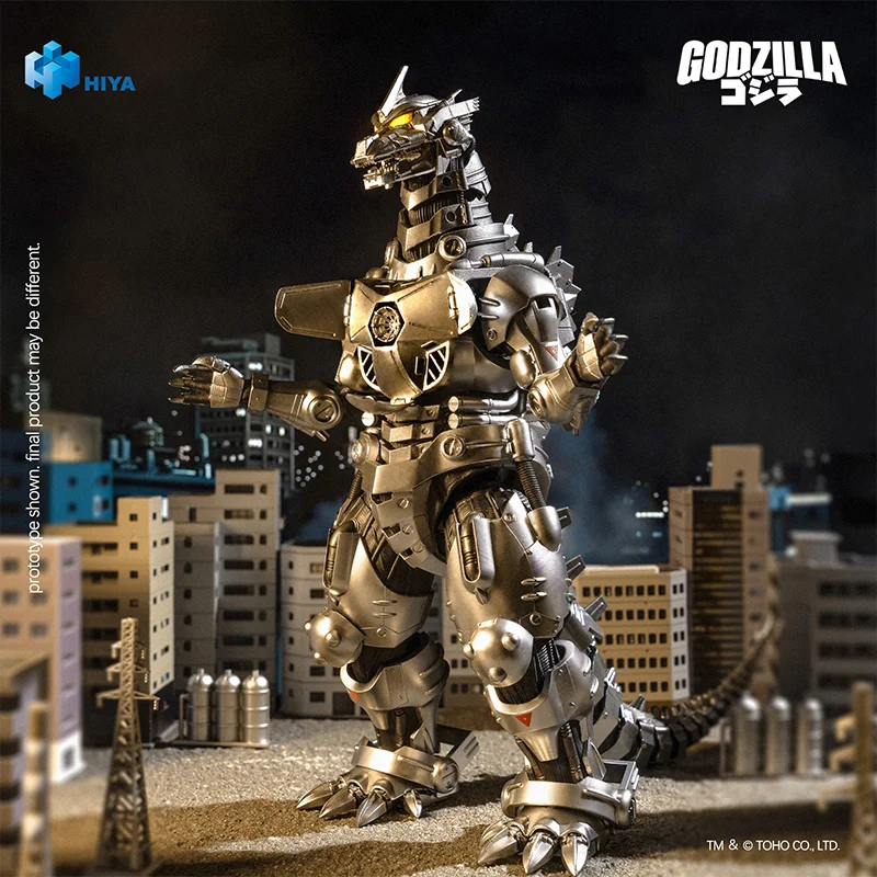 HIYA Exquisite Basic Series None Scale 7.7 Inch GODZILLA AGAINST MECHAGODZILLA Mechagodzilla MFS-3 Action Figure - Image 5