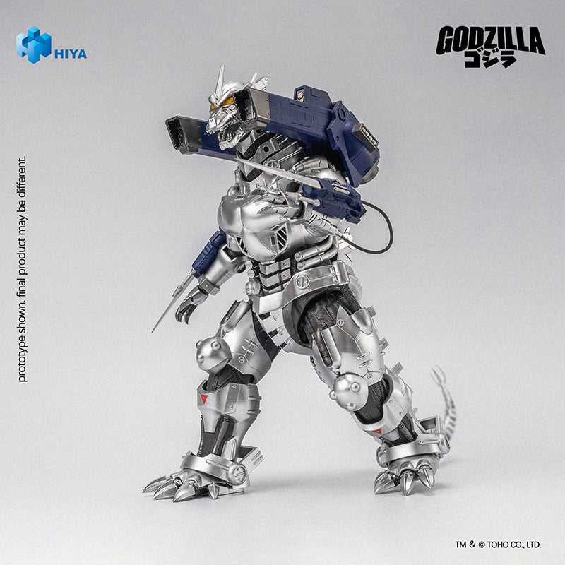 HIYA Exquisite Basic Series None Scale 7.7 Inch GODZILLA AGAINST MECHAGODZILLA Mechagodzilla MFS-3 Action Figure - Image 6