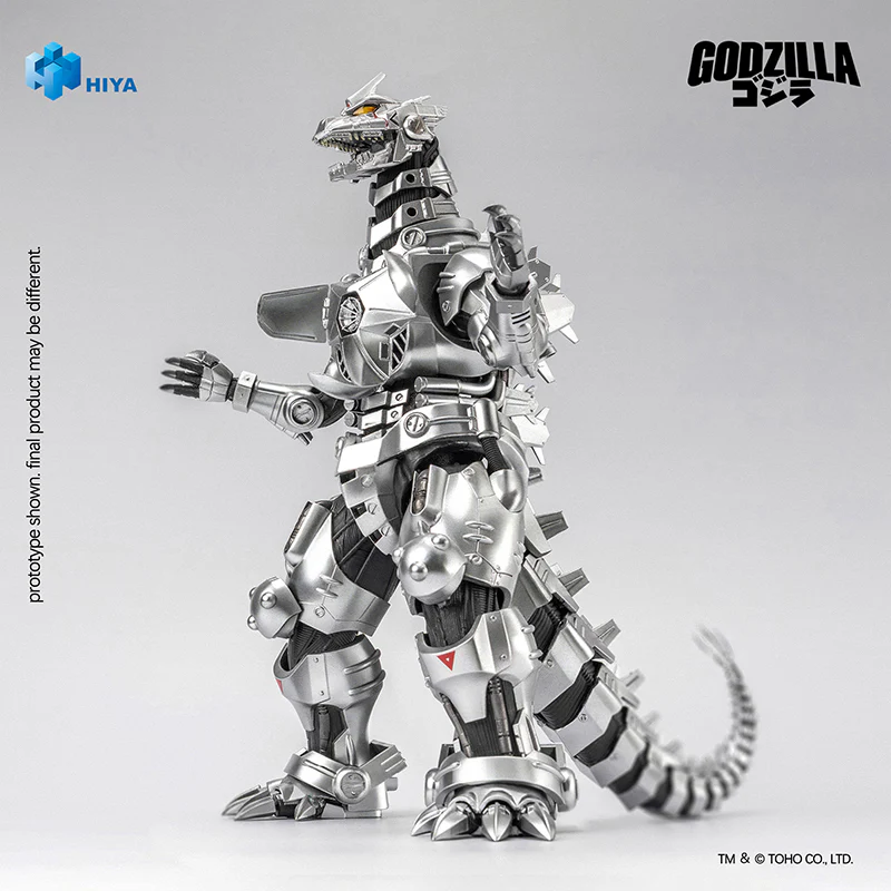 HIYA Exquisite Basic Series None Scale 7.7 Inch GODZILLA AGAINST MECHAGODZILLA Mechagodzilla MFS-3 Action Figure - Image 7