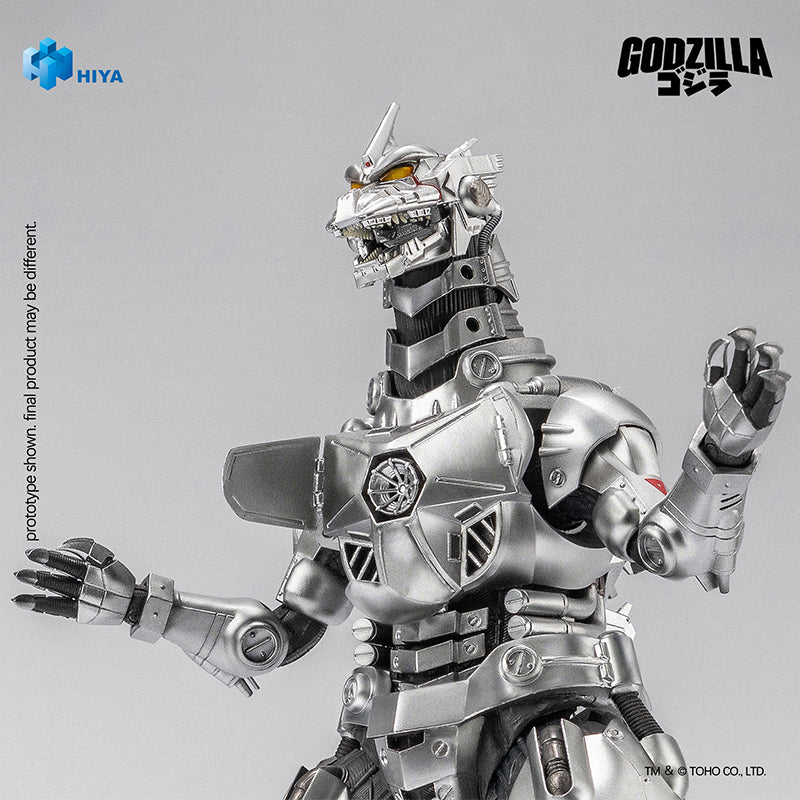 HIYA Exquisite Basic Series None Scale 7.7 Inch GODZILLA AGAINST MECHAGODZILLA Mechagodzilla MFS-3 Action Figure - Image 8