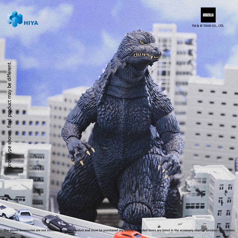 HIYA Exquisite Basic Series None Scale 7 Inch Godzilla AGAINST MECHAGODZILLA Godzilla Action Figure