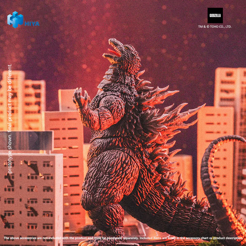 HIYA Exquisite Basic Series None Scale 7 Inch Godzilla AGAINST MECHAGODZILLA Godzilla Action Figure - Image 8
