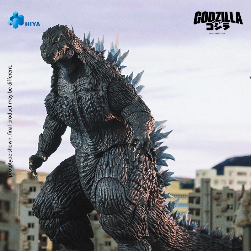 【Sold out】HIYA Exquisite Basic Series  None Scale 7 Inch Godzilla AGAINST MECHAGODZILLA Heat Ray Godzilla  Action Figure - Image 3