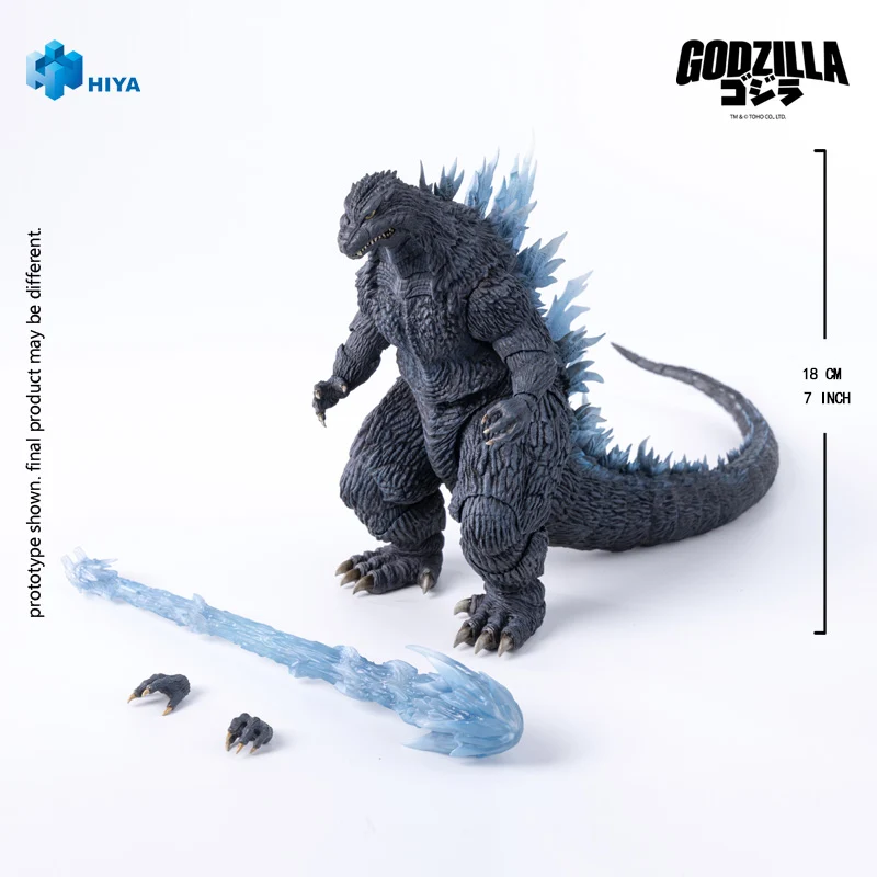 【Sold out】HIYA Exquisite Basic Series  None Scale 7 Inch Godzilla AGAINST MECHAGODZILLA Heat Ray Godzilla  Action Figure - Image 6