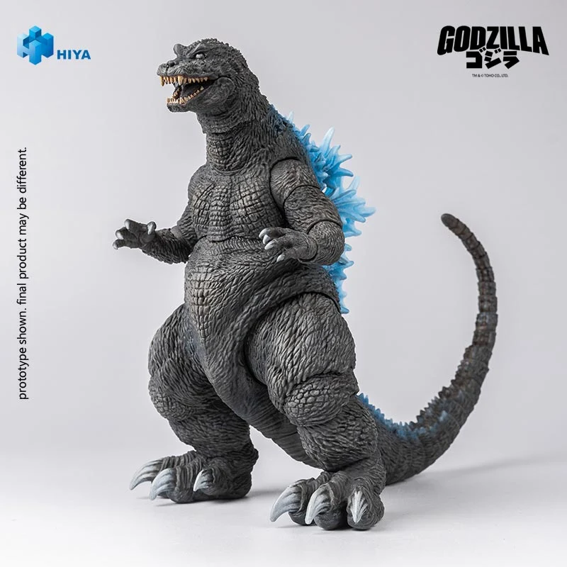 HIYA Exquisite Basic Series  None Scale 7 Inch Godzilla Mothra and King Ghidorah Giant Monsters All-Out Attack (2001) Heat Ray Godzilla Action Figure - Image 7