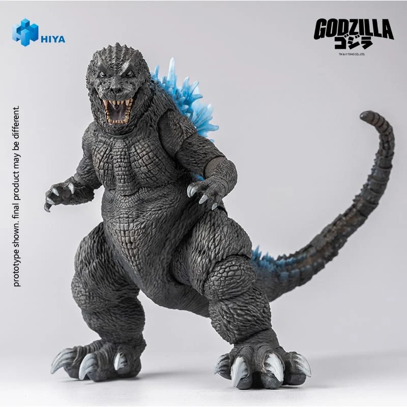 HIYA Exquisite Basic Series  None Scale 7 Inch Godzilla Mothra and King Ghidorah Giant Monsters All-Out Attack (2001) Heat Ray Godzilla Action Figure - Image 8