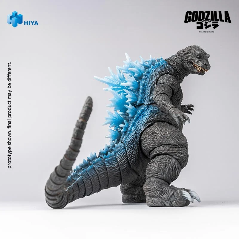 HIYA Exquisite Basic Series  None Scale 7 Inch Godzilla Mothra and King Ghidorah Giant Monsters All-Out Attack (2001) Heat Ray Godzilla Action Figure - Image 9