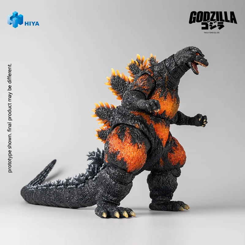 HIYA Exquisite Basic Series None Scale 7 Inch Godzilla vs. Destoroyah 1995 Burning Godzilla Action Figure - Image 8