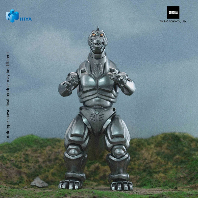 HIYA Exquisite Basic Series None Scale 8.5 Inch Godzjiia vs. Mechagodzilla 1993 Mechagodzilla Action Figure - Image 7