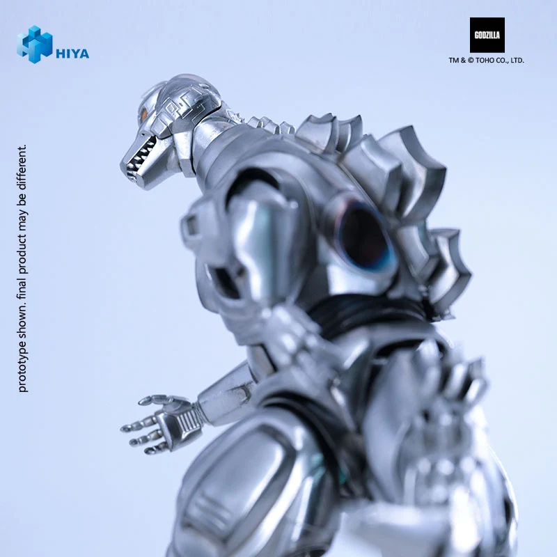 HIYA Exquisite Basic Series None Scale 8.5 Inch Godzjiia vs. Mechagodzilla 1993 Mechagodzilla Action Figure - Image 9