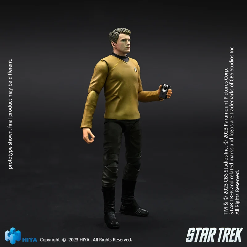 HIYA Exquisite Mini Series 1/18 Scale 4 Inch STAR TREK 2009 Chekov Action Figure - Image 9