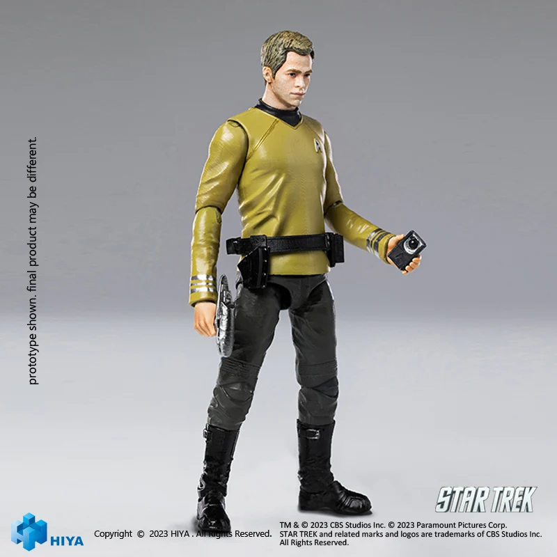 HIYA Exquisite Mini Series 1/18 Scale 4 Inch STAR TREK 2009 Kirk Action Figure - Image 10