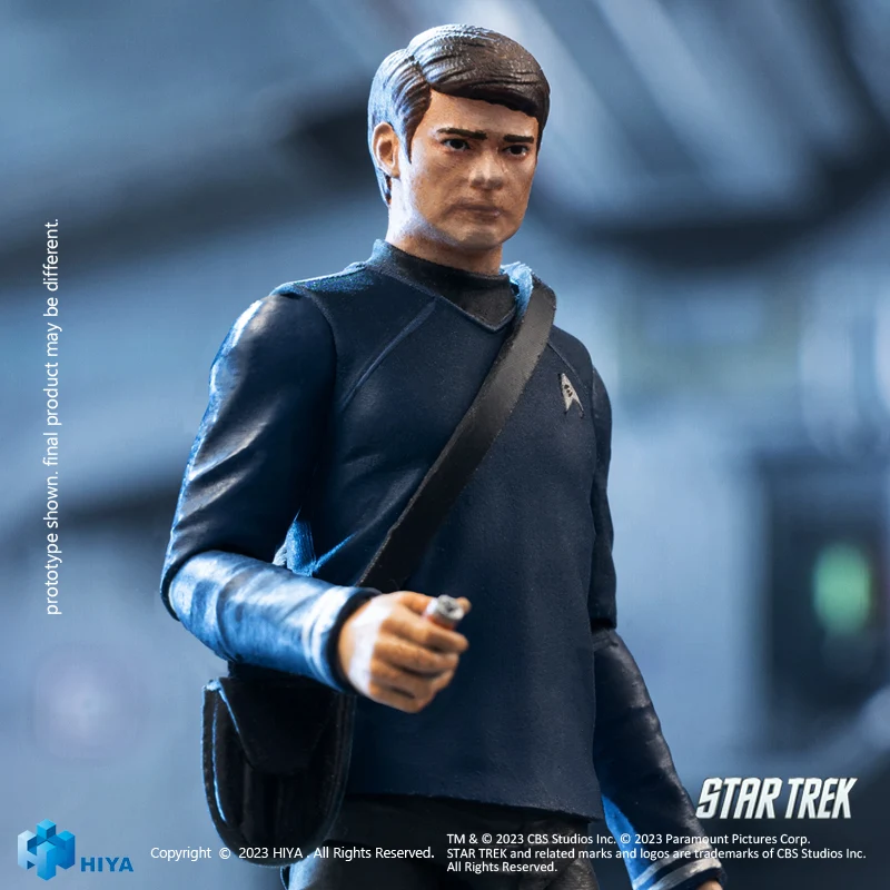 HIYA Exquisite Mini Series 1/18 Scale 4 Inch STAR TREK 2009 McCoy Action Figure - Image 3