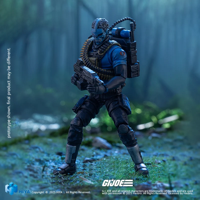 HIYA Exquisite Mini Series 1/18 Scale 4.1 Inch G.I.Joe Range Viper Action Figure - Image 2