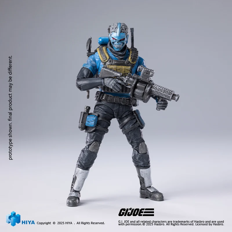 HIYA Exquisite Mini Series 1/18 Scale 4.1 Inch G.I.Joe Range Viper Action Figure - Image 6