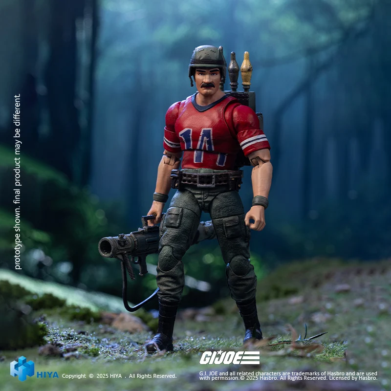 HIYA Exquisite Mini Series 1/18 Scale 4.3 Inch G.I.Joe BAZOOKA Action Figure - Image 5