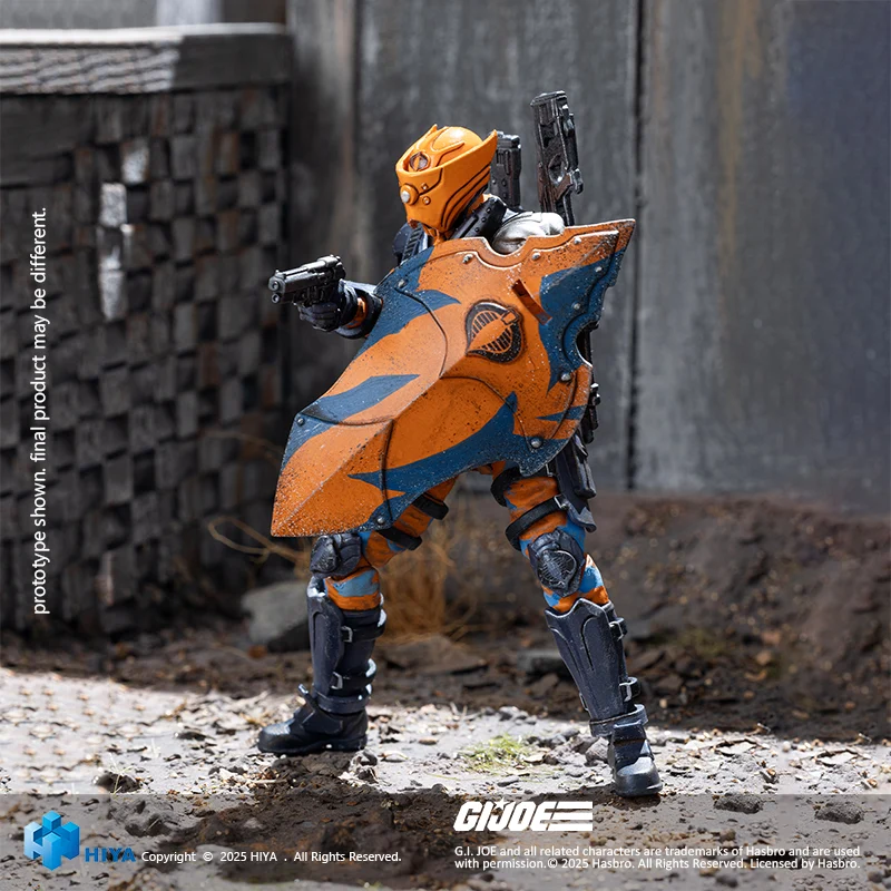 HIYA Exquisite Mini Series 1/18 Scale 4 Inch G.I.Joe Alley Viper Action Figure - Image 2