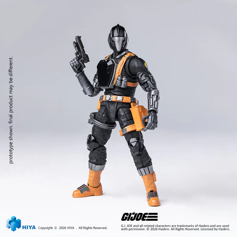 HIYA Exquisite Mini Series 1/18 Scale 4 Inch G.I.Joe B.A.T. Action Figure - Image 8