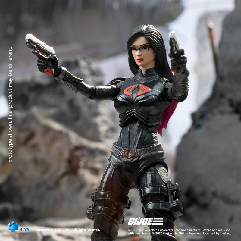 HIYA Exquisite Mini Series 1/18 Scale 4 Inch G.I.Joe Baroness Action Figure - Image 4