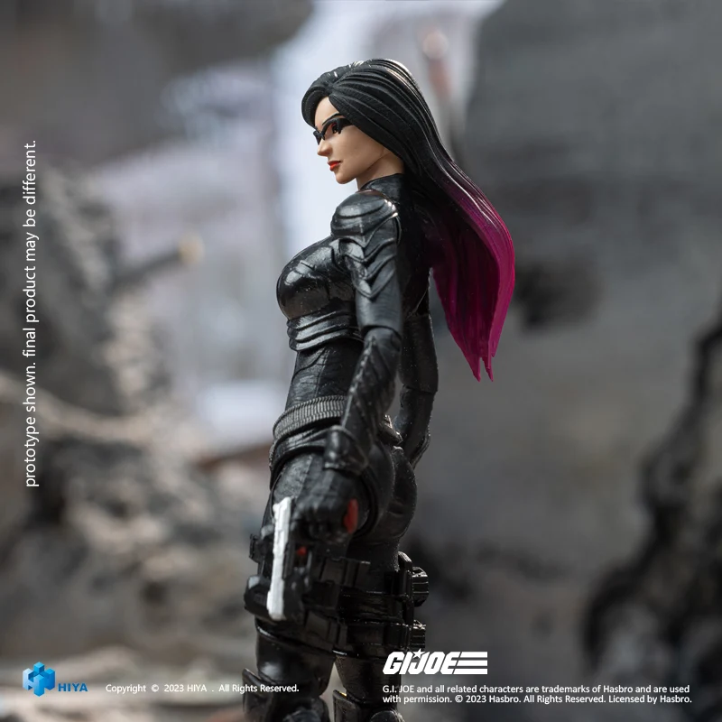 HIYA Exquisite Mini Series 1/18 Scale 4 Inch G.I.Joe Baroness Action Figure - Image 5