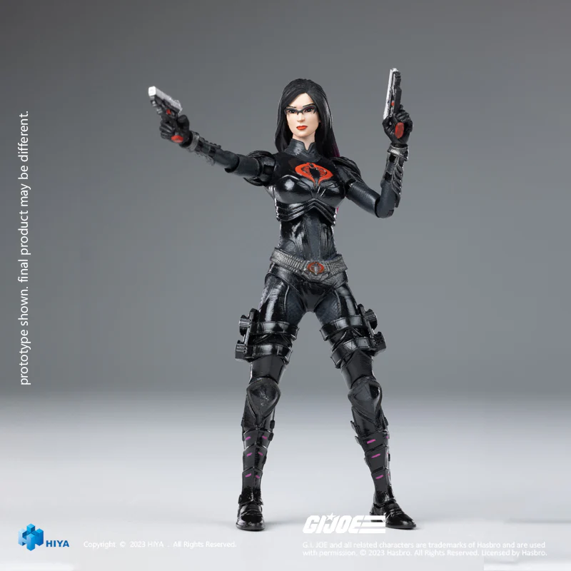 HIYA Exquisite Mini Series 1/18 Scale 4 Inch G.I.Joe Baroness Action Figure - Image 8