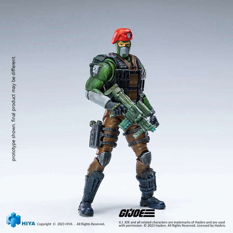 HIYA Exquisite Mini Series 1/18 Scale 4 Inch G.I.Joe Beach Head Action Figure - Image 11