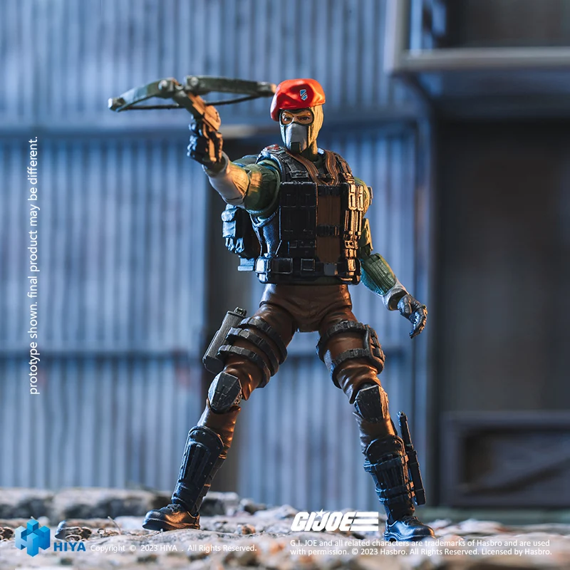 HIYA Exquisite Mini Series 1/18 Scale 4 Inch G.I.Joe Beach Head Action Figure - Image 4